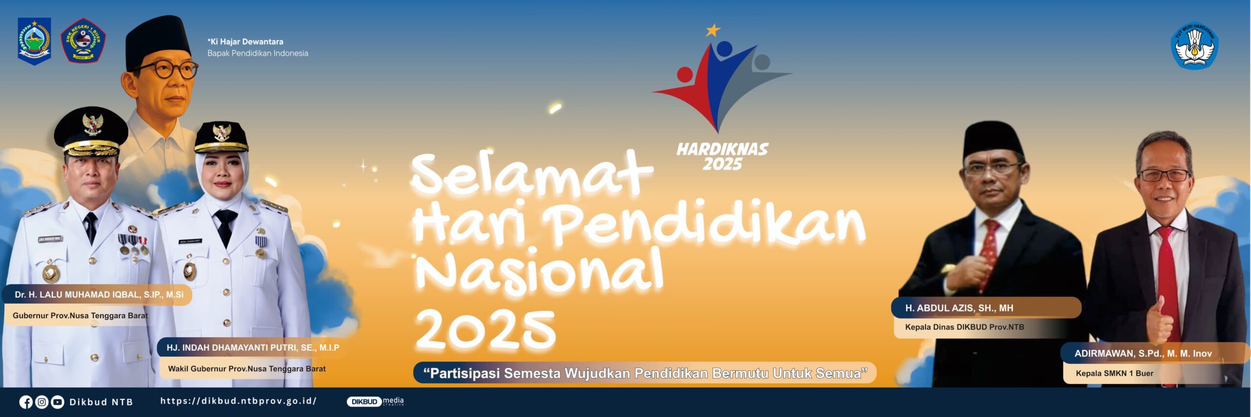 SMKN 1 Buer Siap Laksanakan Upacara Hardiknas 2025: GTK dan Siswa Gunakan Pakaian Adat Nusantara